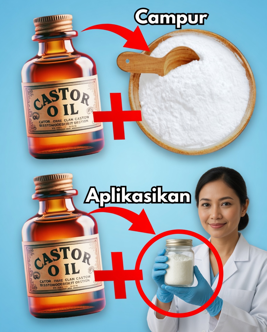 Rahasia Minyak Jarak dan Soda Kue: Bersihkan Kulit Anda Secara Mendalam dan Dukung Penyembuhan dari Dalam