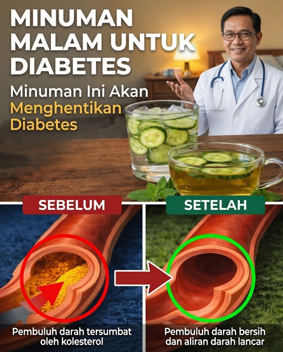 7 Minuman Malam Terbaik untuk Penderita Diabetes Membantu Mengontrol Gula Darah di Pagi Hari