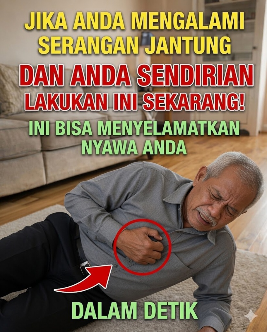 3 Teknik yang Dapat Membantu Anda Bertindak Cepat Saat Serangan Jantung Ketika Anda Sendirian