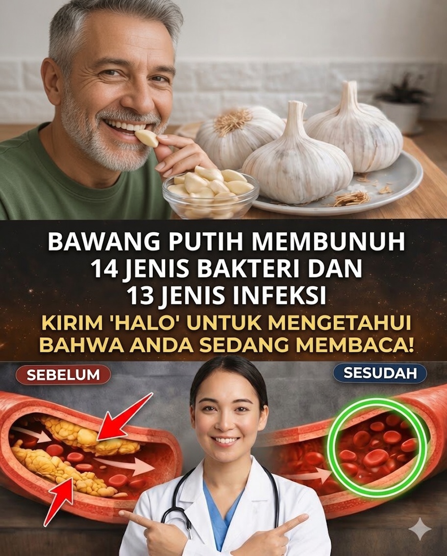 Bawang Putih Melawan 14 Jenis Kanker dan 13 Jenis Infeksi: “Antibiotik Alami” Berusia 5.000 Tahun yang Mengejutkan Ilmu Pengetahuan