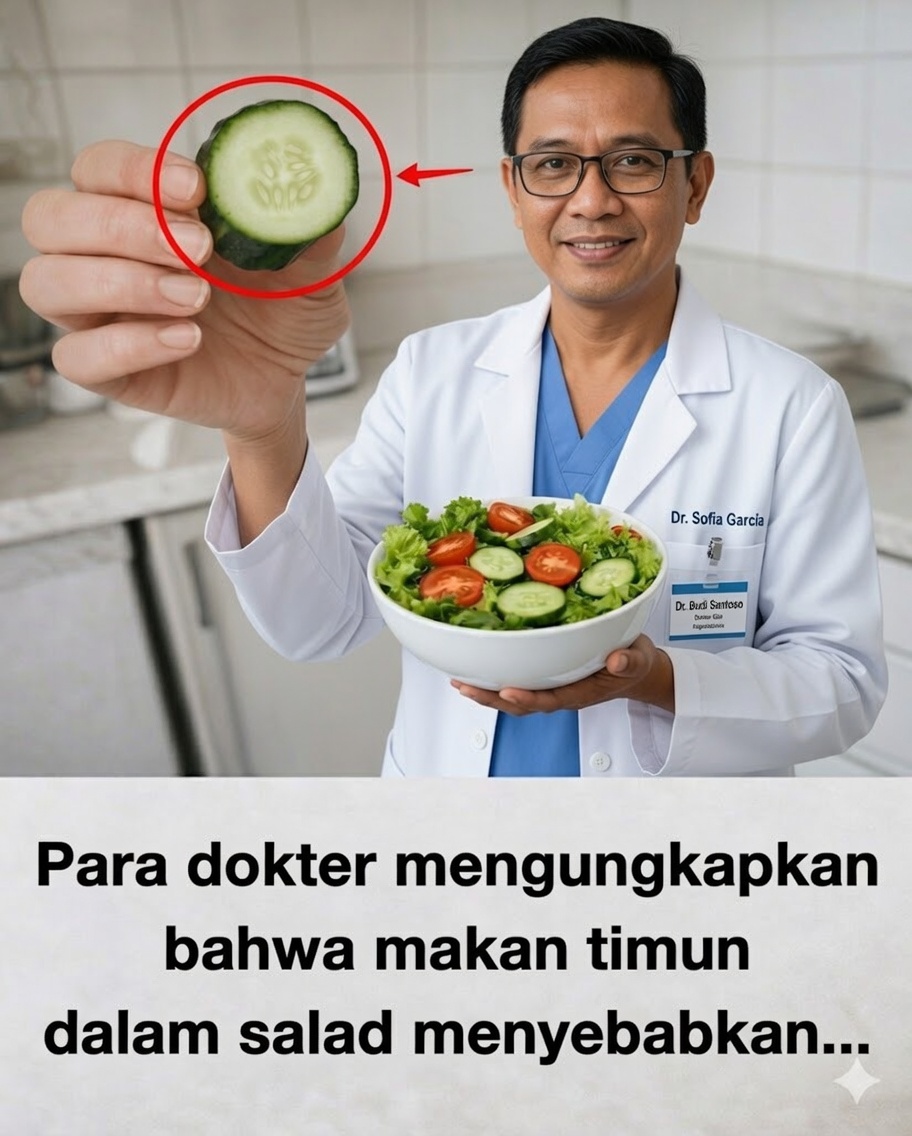 Dokter Mengungkap Apa yang Terjadi pada Tubuh Anda Saat Anda Makan Timun dalam Salad Setiap Hari