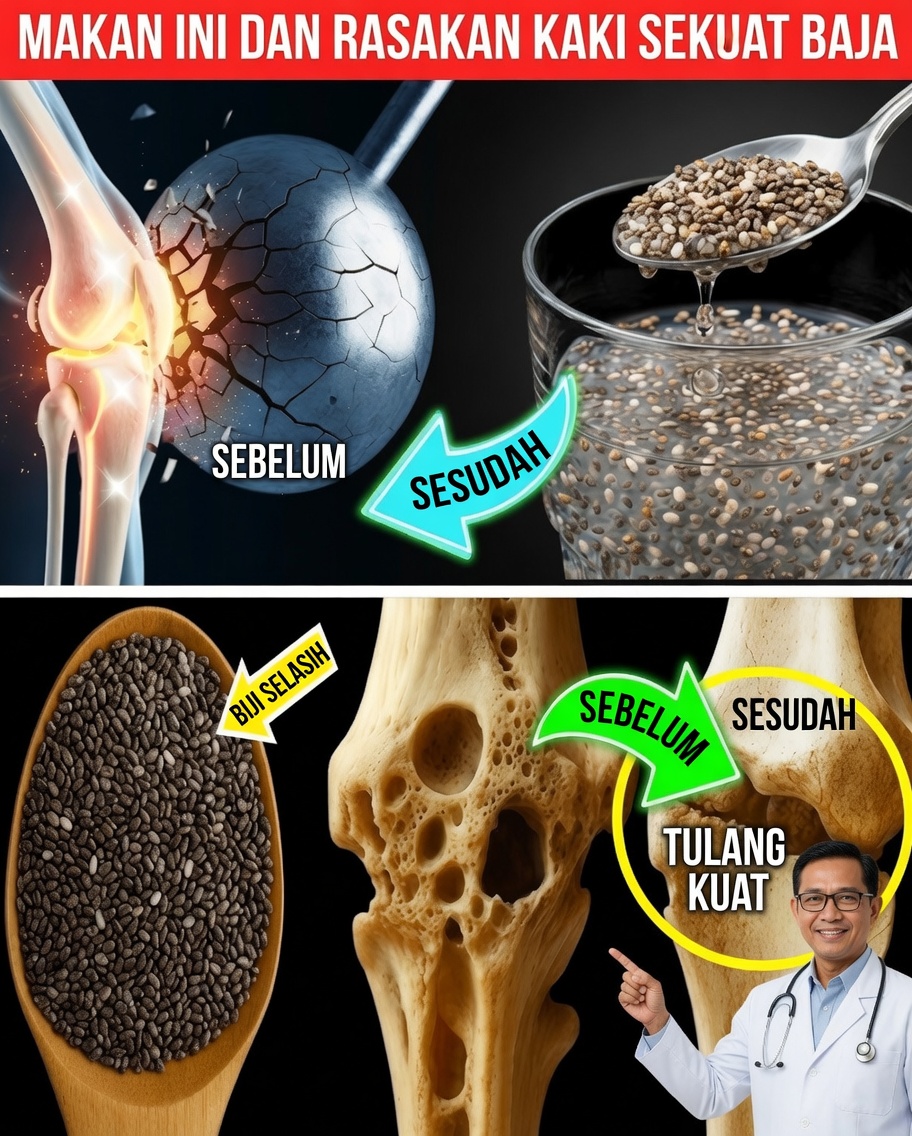 Satu Sendok di Malam Hari: Kebiasaan Lembut yang Membantu Menguatkan Tulang yang Menua secara Alami