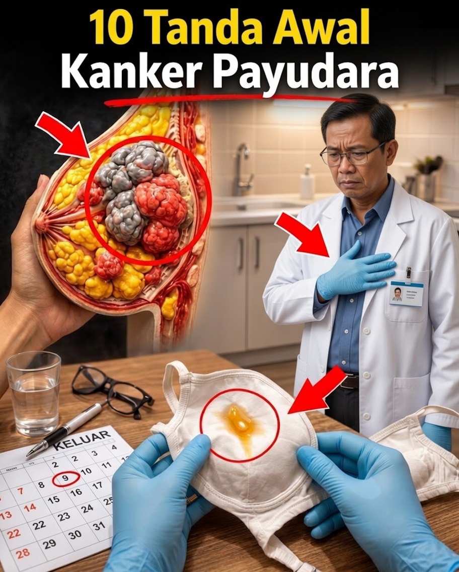 10 Tanda Peringatan dan Gejala Kanker Payudara yang Tidak Boleh Anda Abaikan — Pengetahuan Ini Bisa Menyelamatkan Hidup Anda