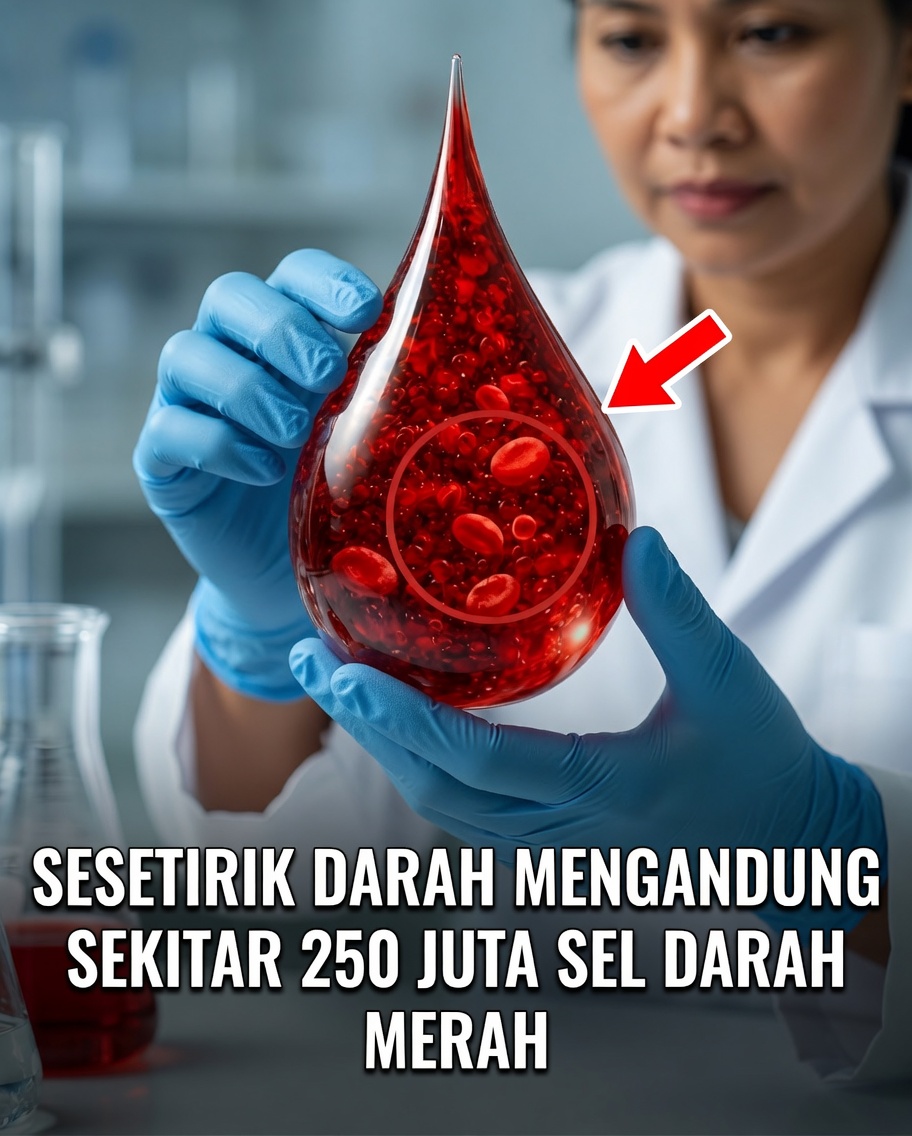 Tahukah Anda Bahwa Setetes Darah Saja Mengandung 250 Juta Sel Darah Merah yang Bekerja Tanpa Henti untuk Anda?