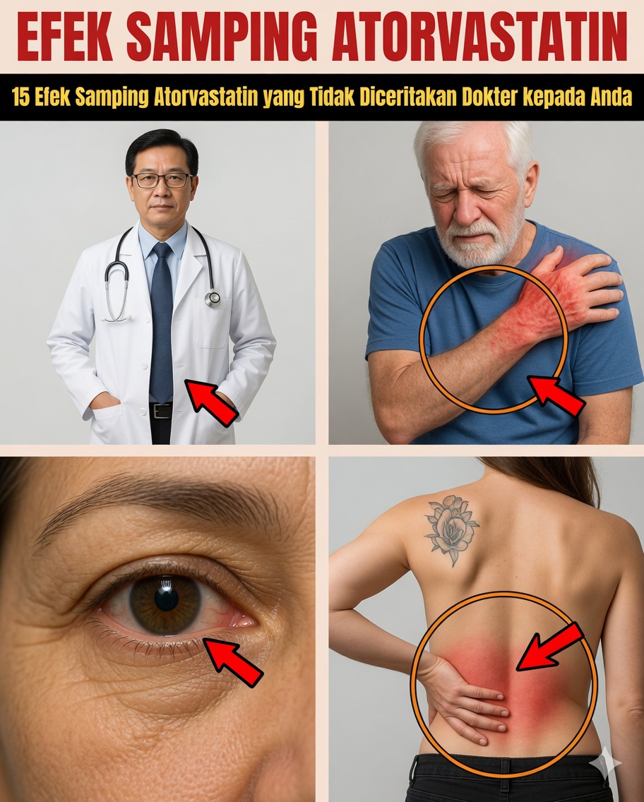 15 Efek Samping Tersembunyi Atorvastatin yang Mungkin Dokter Anda Tidak Punya Waktu untuk Menjelaskan (Tapi Anda Perlu Mengetahuinya Sebelum Resep Berikutnya)