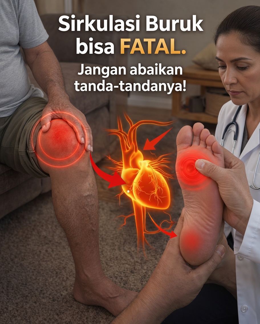 Formigamento Konstan, Kaki Dingin, dan Nyeri pada Betis… Apakah Hanya Kelelahan atau Tanda Masalah pada Sirkulasi?