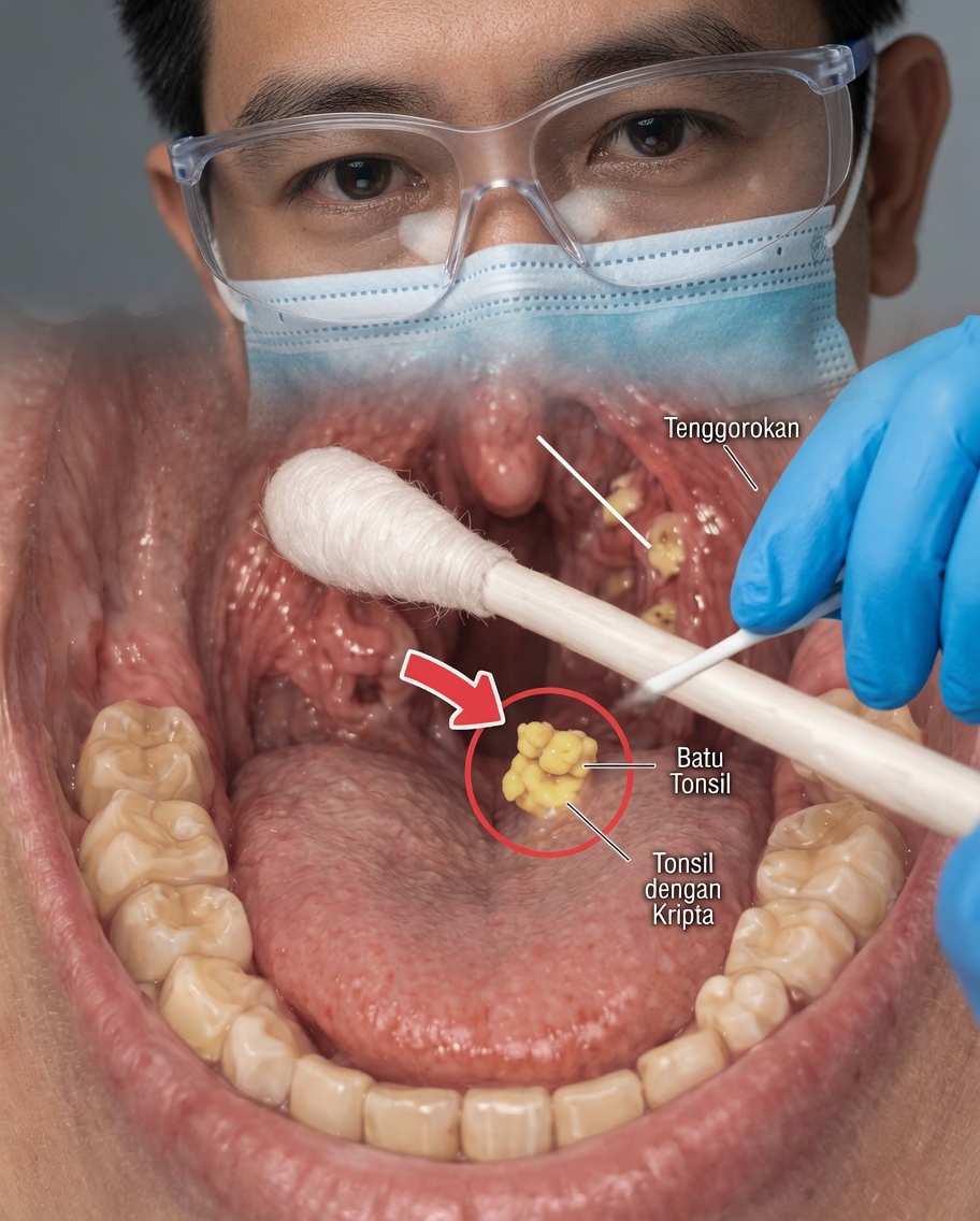 Apakah Anda Memiliki Bau Mulut Persisten yang Bahkan Tidak Hilang dengan Menyikat Gigi? Bisa Jadi Batu Amandel