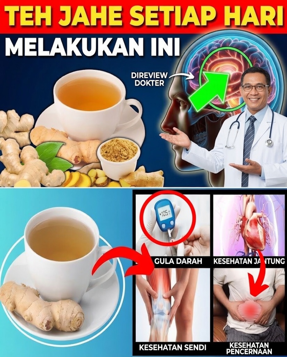 10 Alasan Ampuh untuk Minum Teh Jahe Setiap Hari demi Vitalitas Alami
