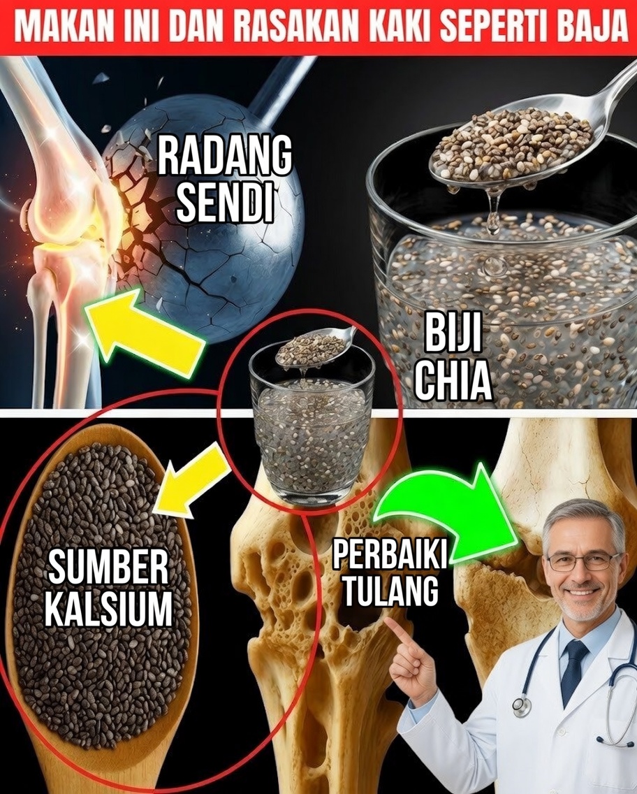 1 Sendok di Malam Hari: Ritual Sederhana untuk Menguatkan Tulang yang Menua Secara Alami