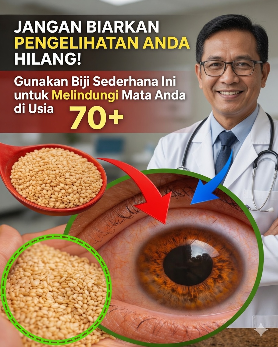 Lindungi Mata Anda: 3 Biji-bijian + 1 Buah untuk Lansia