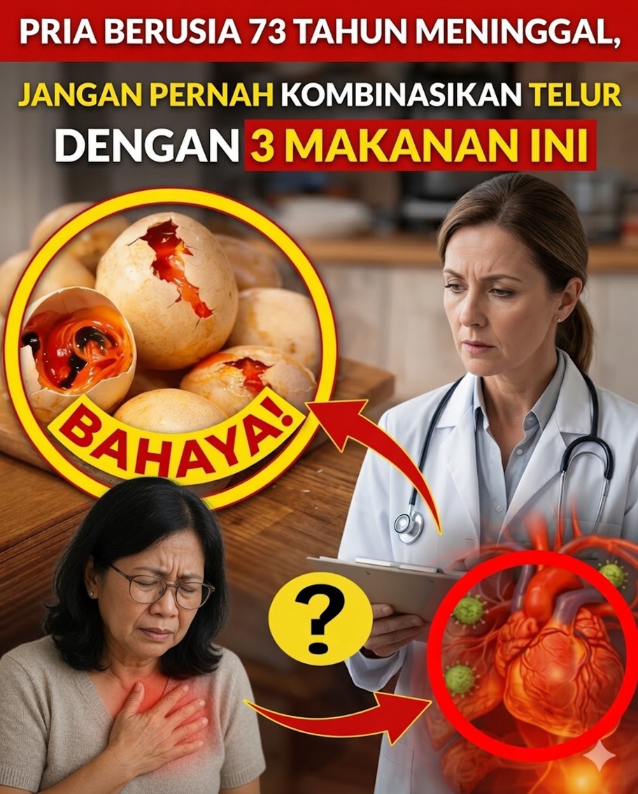 Alerta untuk Lansia: 3 Makanan Umum yang Tidak Pernah Boleh Anda Kombinasikan dengan Telur
