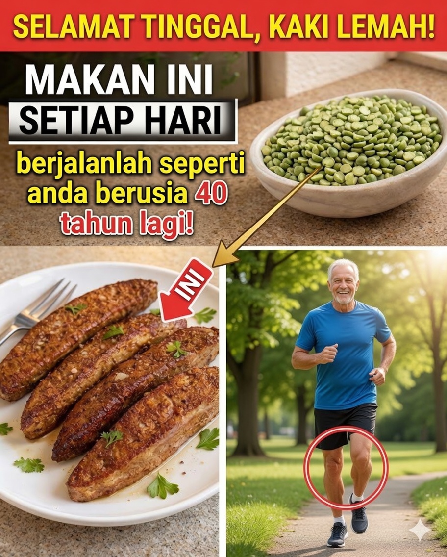 Lebih dari 60? Makan Ini Setiap Hari – Kaki Anda Bisa Tetap Cukup Kuat untuk Menari di Usia 90