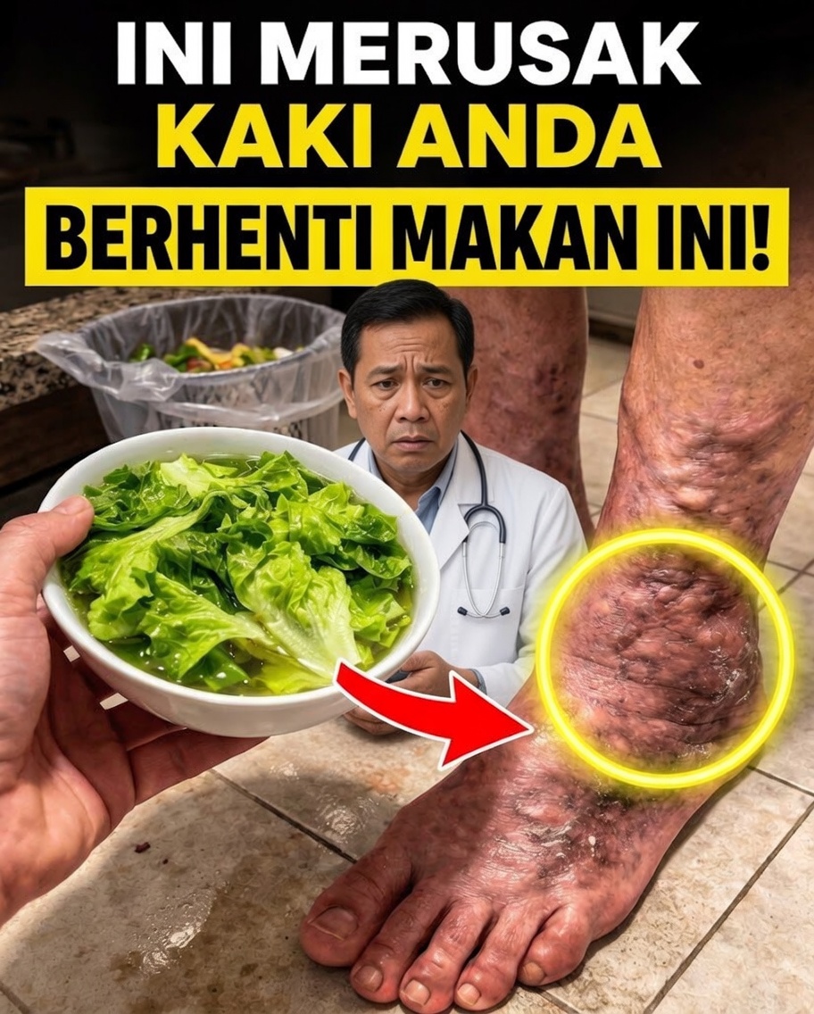 Lansia, perhatian: 15 makanan yang dapat memperburuk kesemutan dan mati rasa di kaki