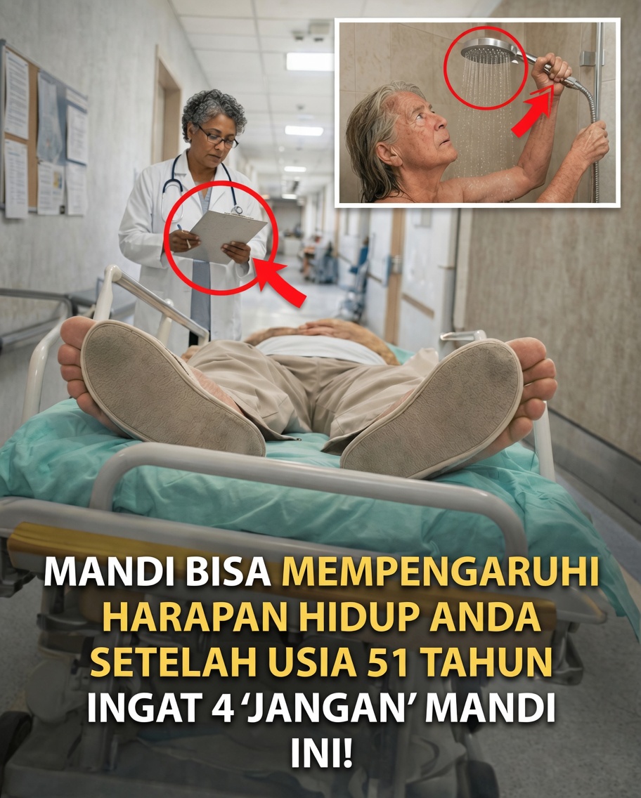 Mandi Harian Anda Mungkin Diam-Diam Mempengaruhi Kesehatan Anda Setelah Usia 50? Dokter Memperingatkan tentang 4 Kebiasaan Sederhana yang Harus Dihindari
