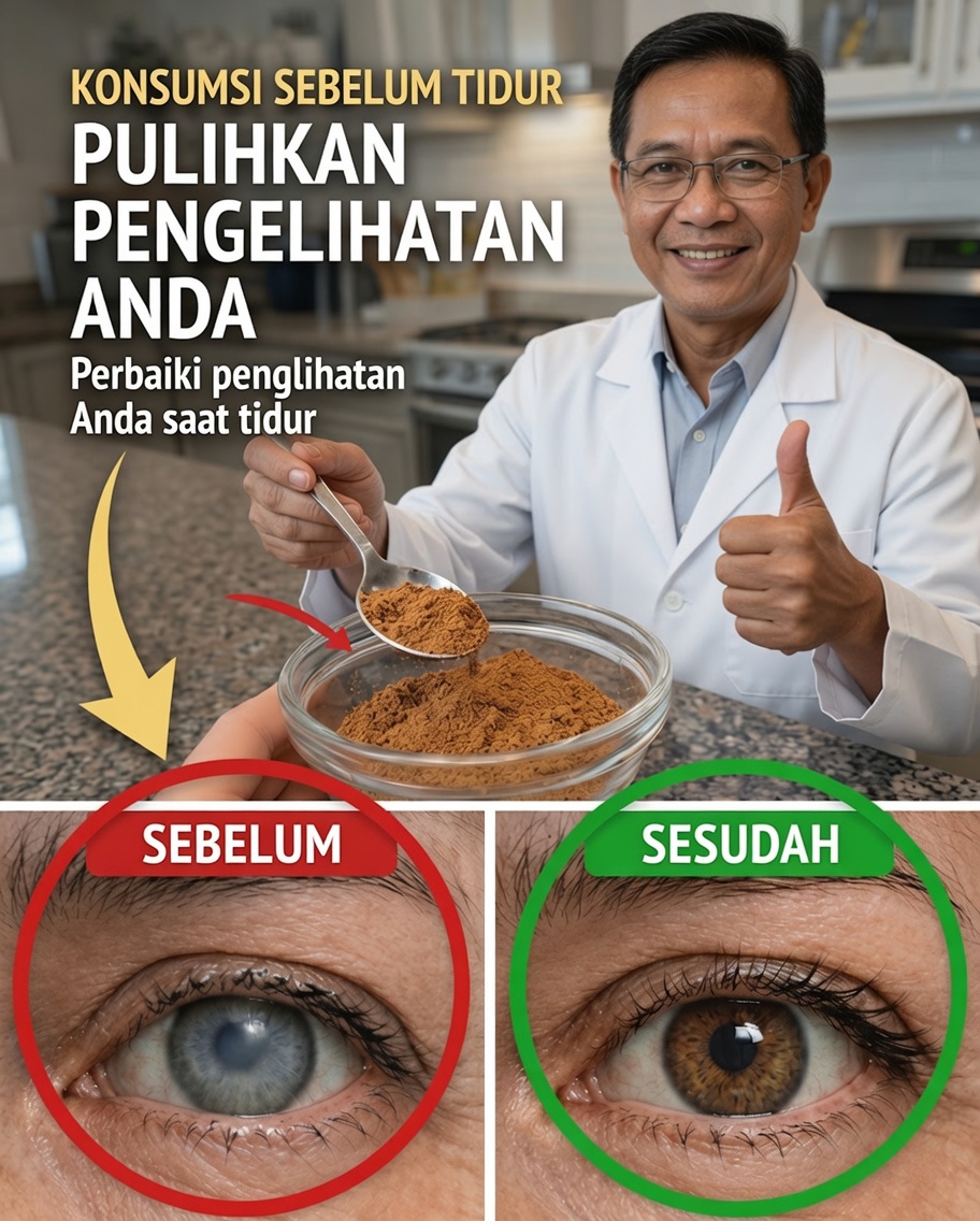 Descubra Kebiasaan Malam Satu Sendok yang Sedang Dicoba Orang Dewasa di Atas 60 Tahun untuk Mendukung Penglihatan Secara Alami