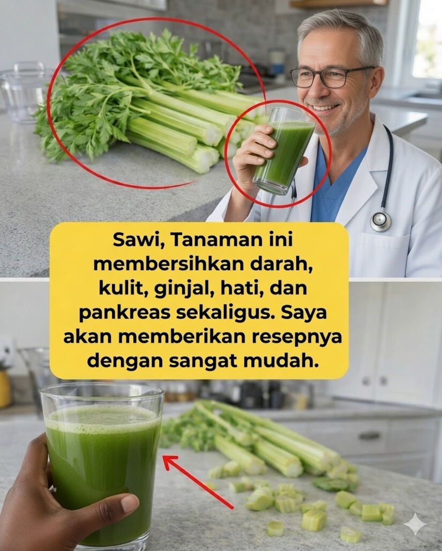 Suco Seledri: Apakah Minuman Hijau Sederhana Ini Dapat Mendukung Proses Detoksifikasi Alami Tubuh Anda?