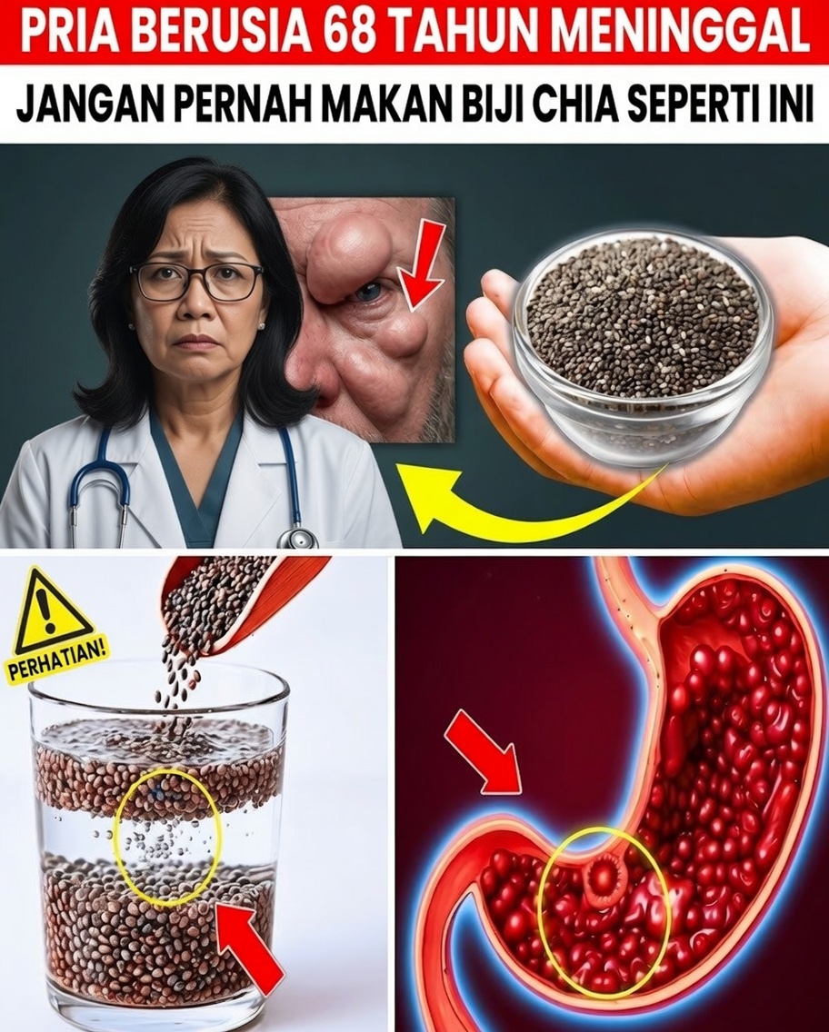 Warga Lansia, Waspadalah: Cara yang Tepat Mengonsumsi Biji Chia untuk Kesehatan yang Lebih Baik