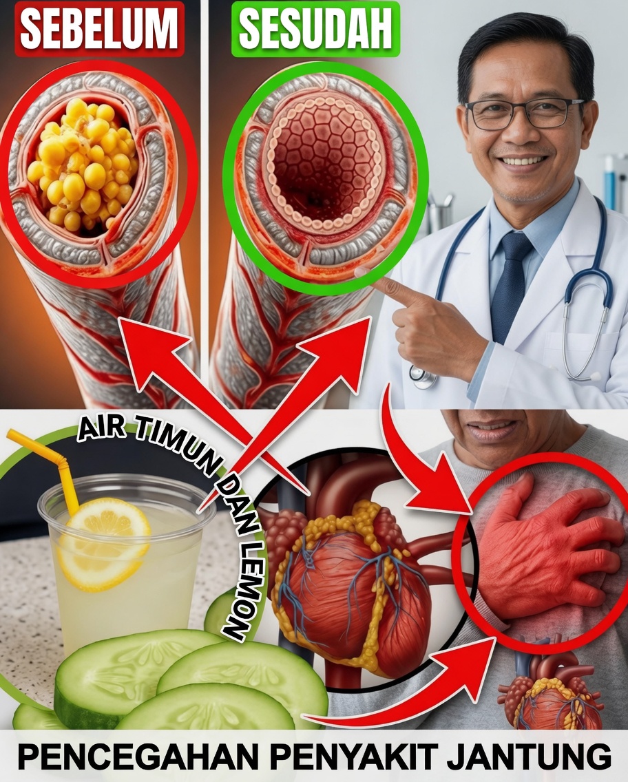 Berusia di atas 60? Duo Minuman Harian Sederhana Ini Dapat Membantu Mendukung Arteri yang Lebih Bersih Secara Alami