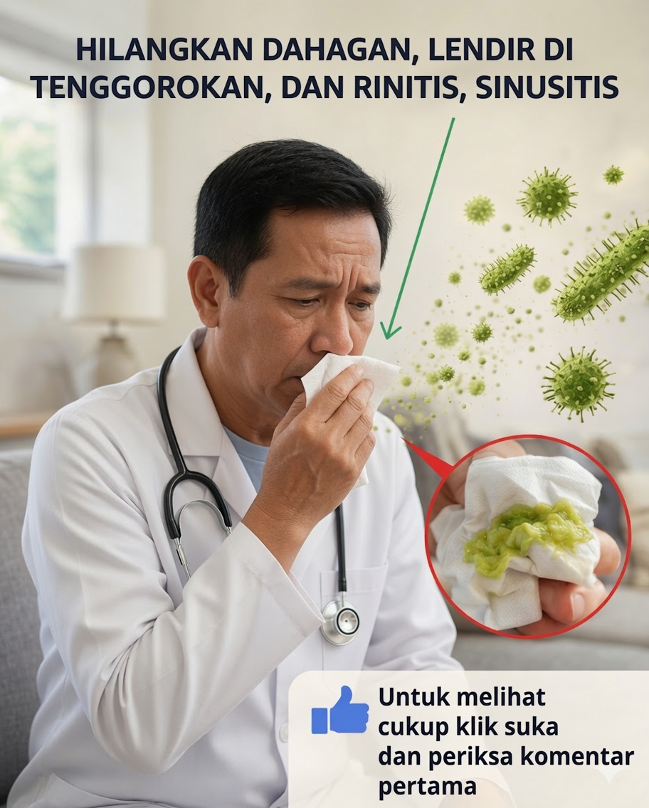 15 Obat Rumahan Ampuh untuk Menghilangkan Lendir, Dahak, dan Rinitis Secara Alami