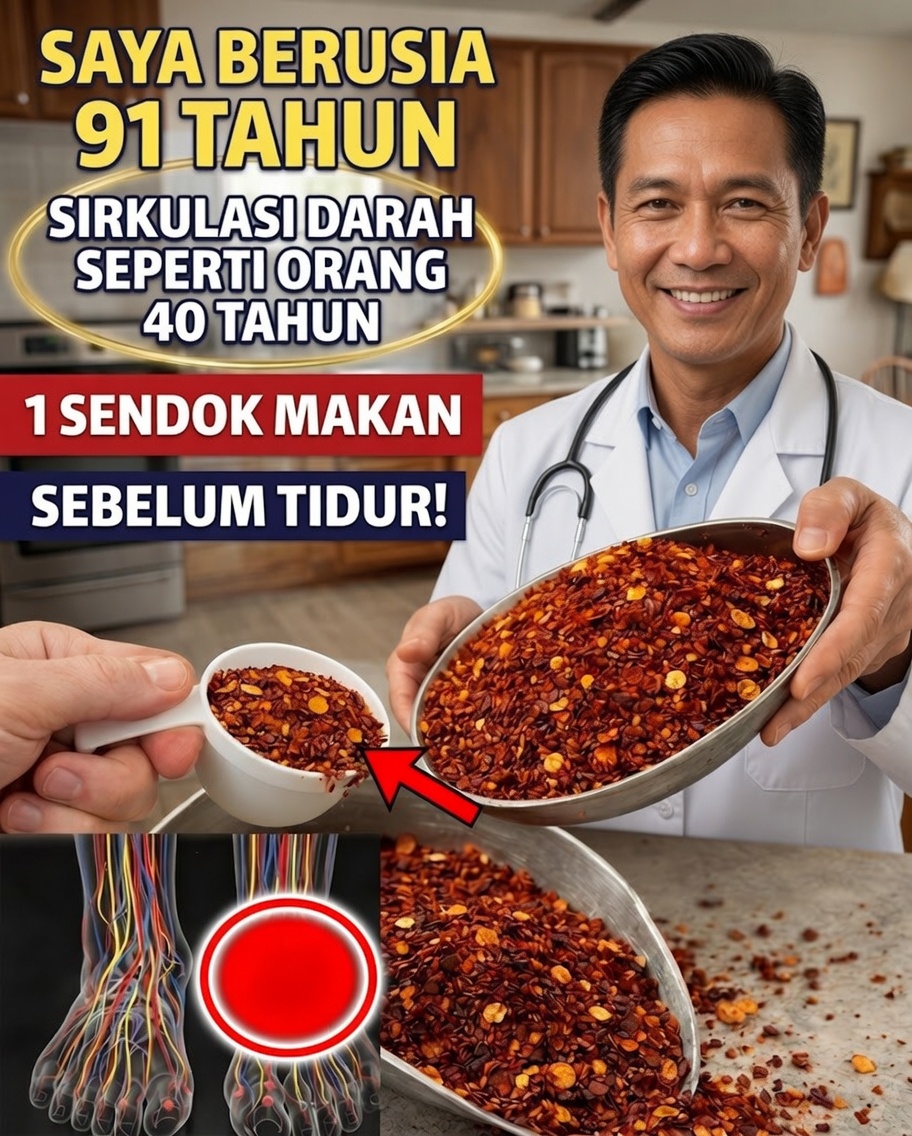 Lansia: Apakah rempah sederhana sebelum tidur dapat meningkatkan sirkulasi di kaki dan telapak kaki?