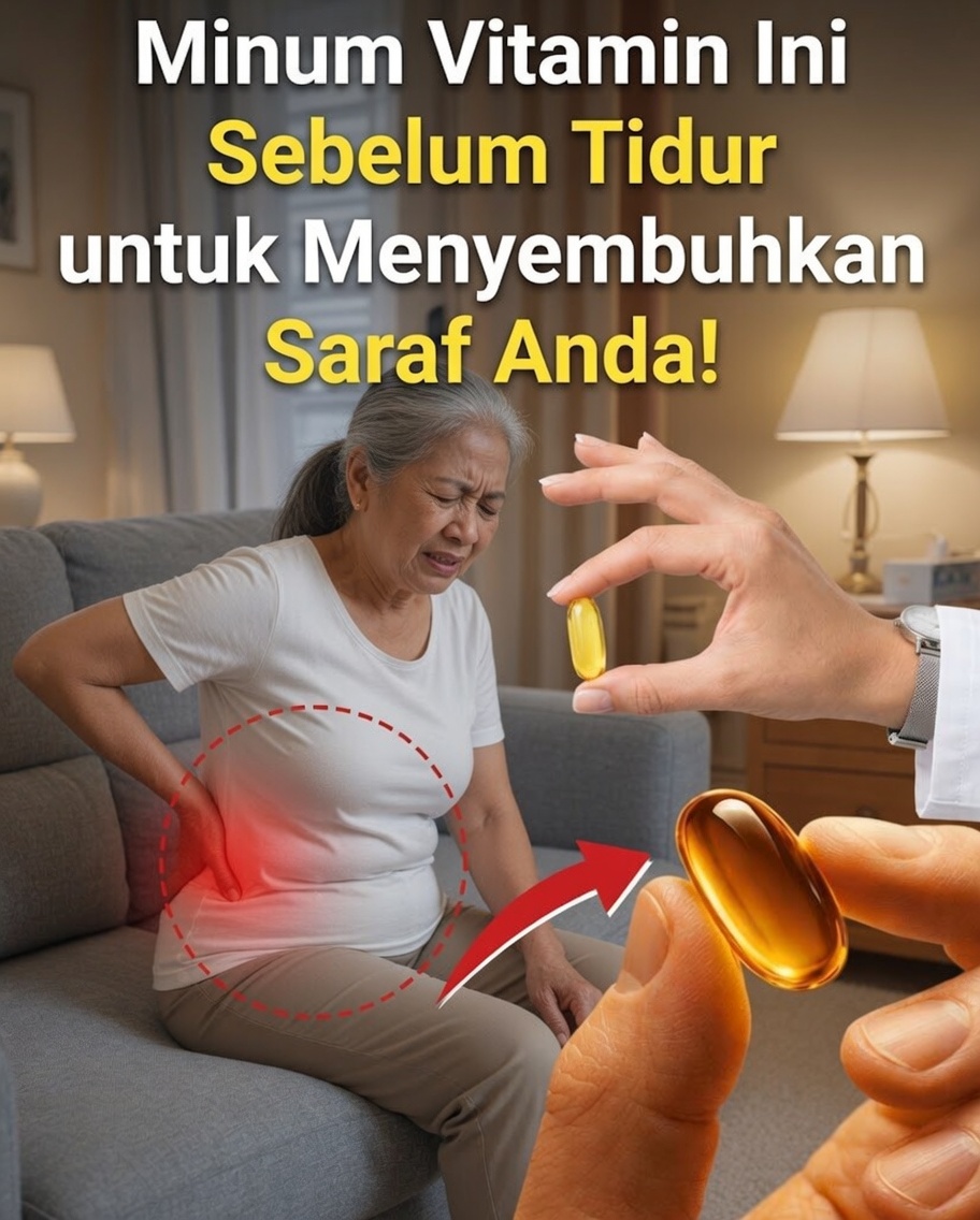 3 Vitamin Malam untuk Memperkuat Kaki Setelah Usia 60 – Terinspirasi oleh Ajaran Barbara O’Neill