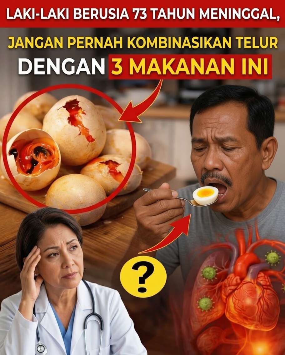 Alerta untuk Lansia: 3 Makanan Umum yang Tidak Pernah Boleh Anda Kombinasikan dengan Telur