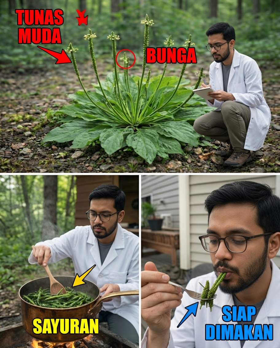 Tanaman yang Anda Injak Setiap Hari Bisa Menjadi Salah Satu Obat Alami Terbesar: Daun Sendok (Plantago major)