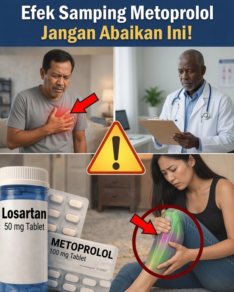 10 Efek Samping Penting Metoprolol yang Harus Anda Ketahui