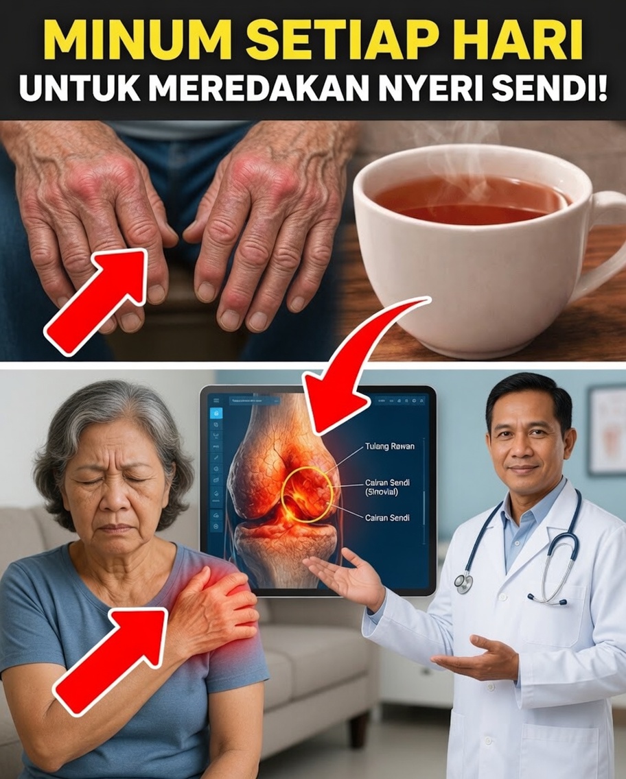 HANYA 1 CANGKIR! Apakah minuman sederhana di pagi hari ini bisa meredakan kekakuan sendi pada lansia?