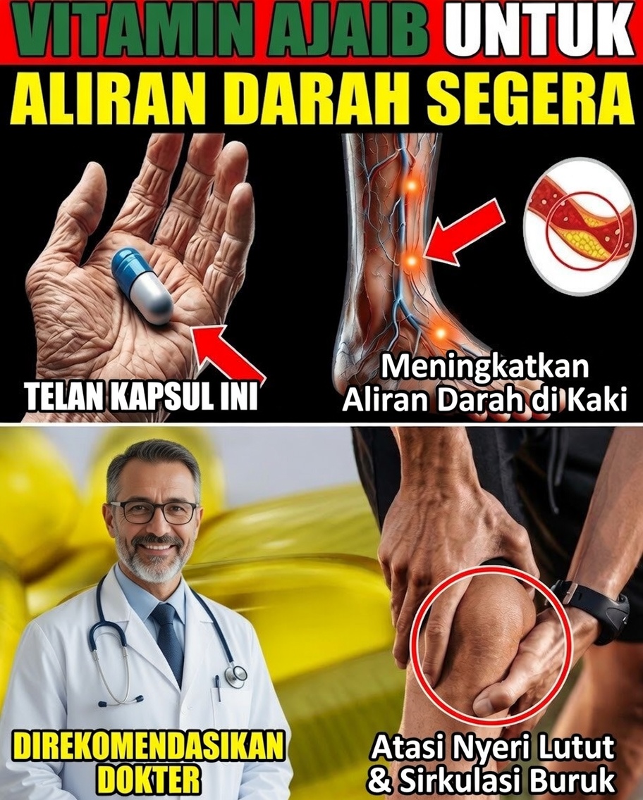 Bukan Hanya untuk Tulang: Manfaat Tersembunyi Vitamin D bagi Sirkulasi Darah Setelah Usia 50 Tahun
