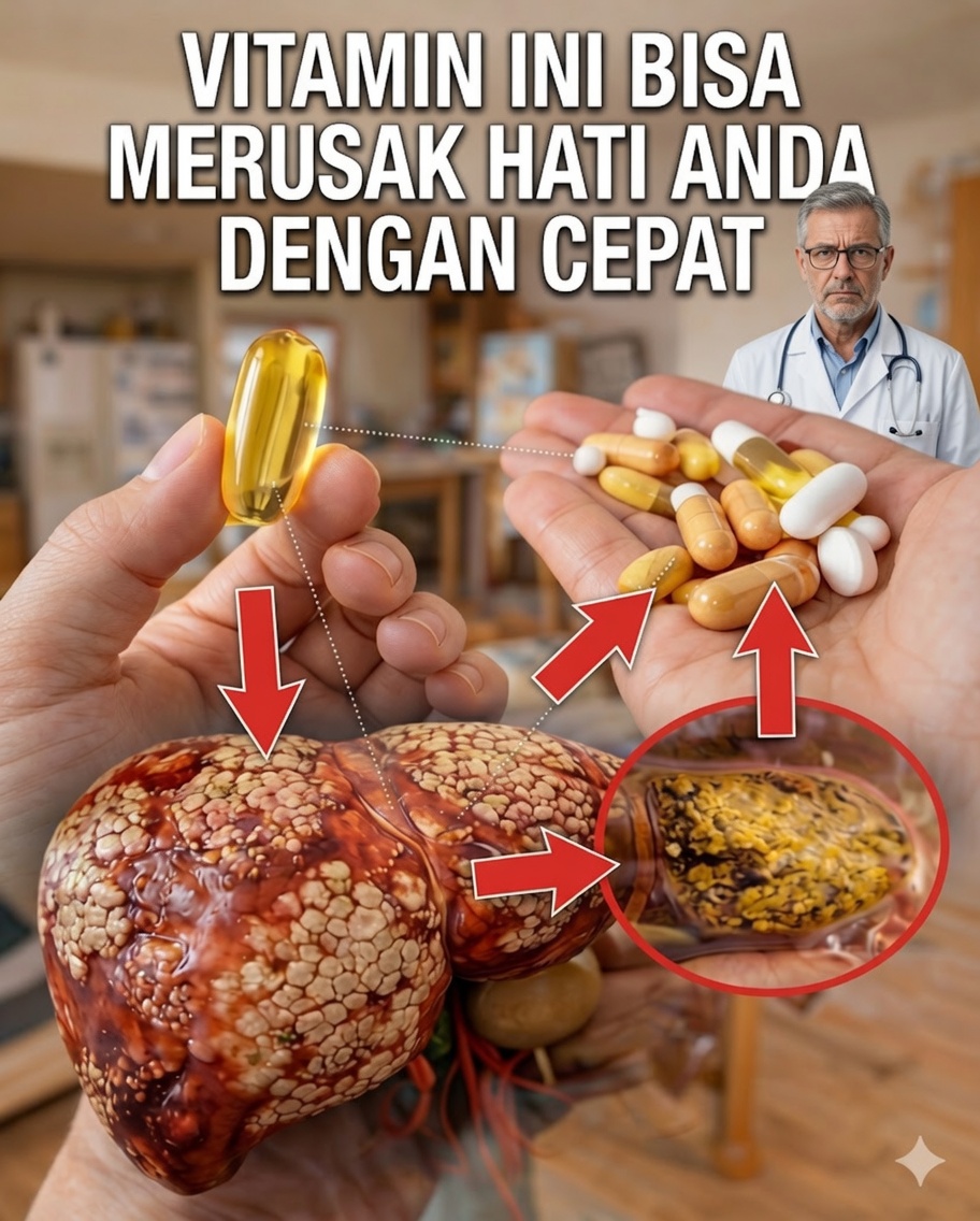 9 Vitamin dan Suplemen yang Dapat Diam-Diam Merusak Hati dan Ginjal Anda