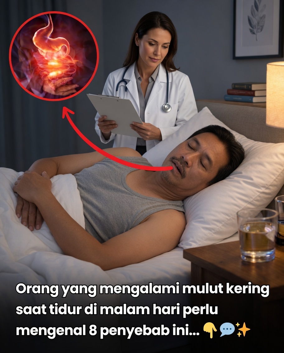 Mulut Kering di Malam Hari: 8 Penyebab Umum yang Mungkin Tidak Anda Duga