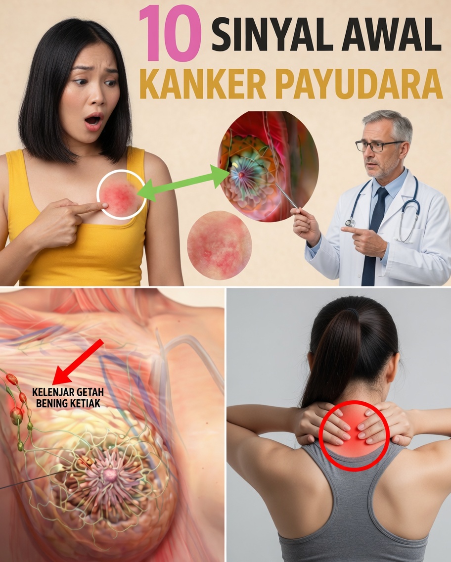 10 Tanda Peringatan Kanker Payudara yang Tidak Boleh Anda Abaikan