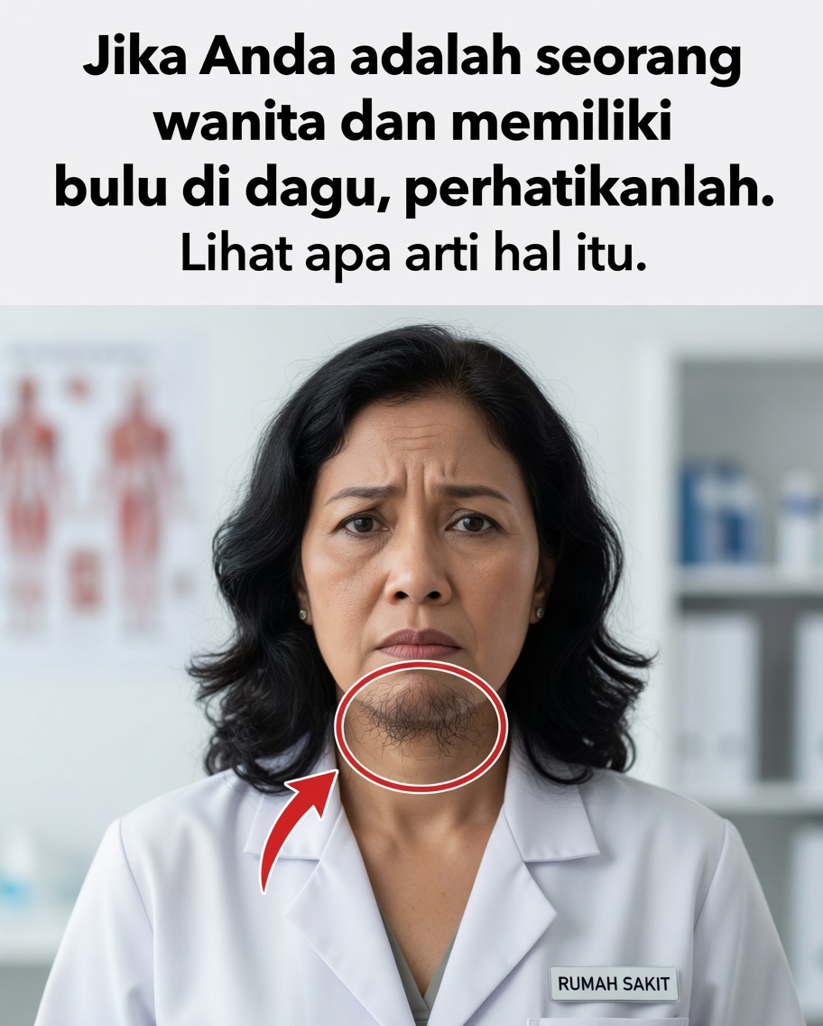 Pahami Arti Rambut di Dagu pada Wanita bagi Kesehatan Anda