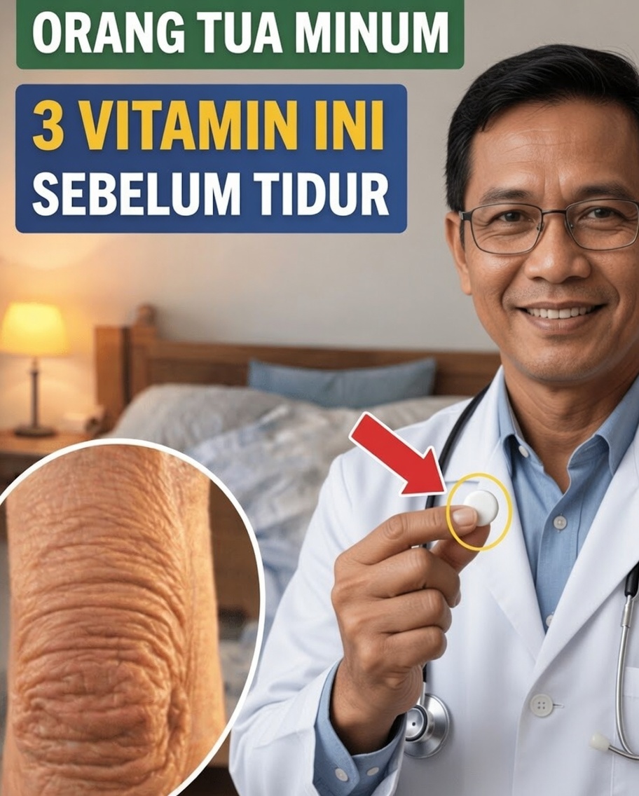 3 Vitamin Malam yang Dapat Membantu Menguatkan Kaki dan Mendukung Kesehatan Saraf Setelah Usia 60 Tahun