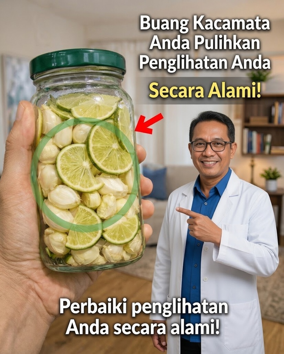 Perkuat Penglihatan Anda dan Bersihkan Mata Anda dari Dalam ke Luar… Sedikit yang Mengetahui Kebiasaan Harian Sederhana Ini
