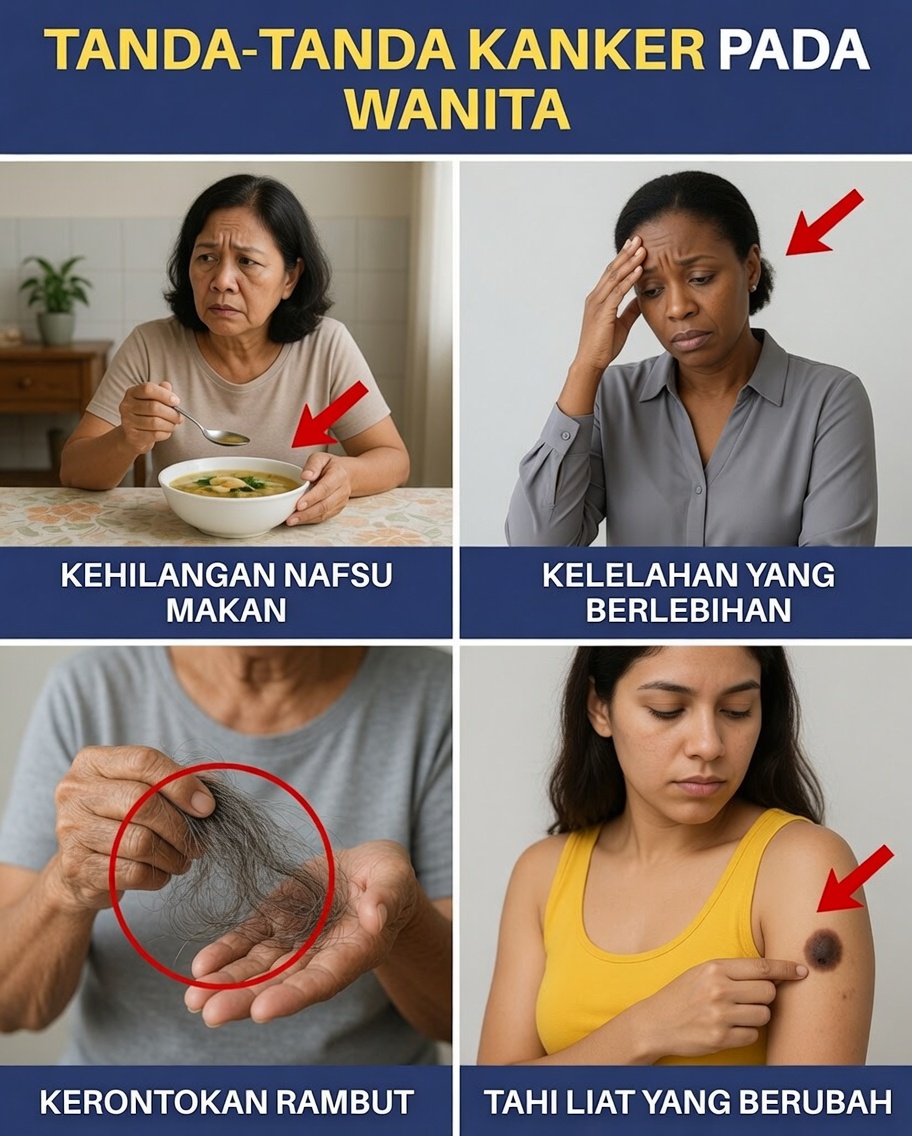 14 Tanda Peringatan Kanker yang Banyak Wanita Abaikan – Jangan Tunggu Sampai Terlambat