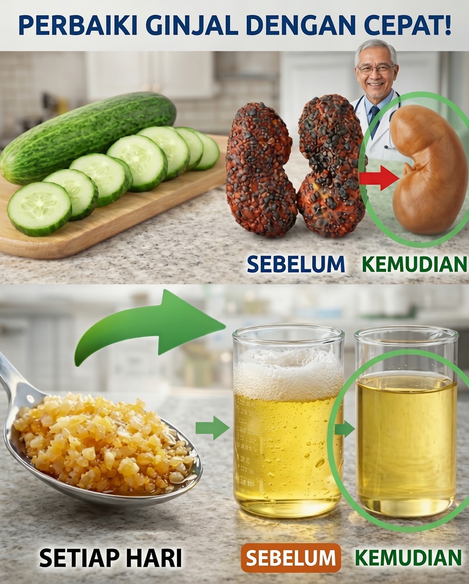 8 Supermakanan yang Diam-diam Mendukung Kesehatan Ginjal Setelah Usia 60 (Bahkan Dokter Pun Menambahkannya ke Dalam Menu)