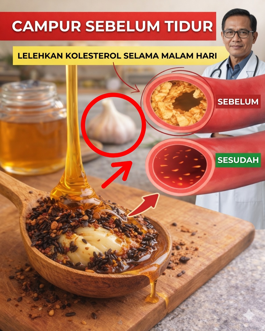 Misture 3 Bahan Ini Sebelum Tidur – Lihat Arteri Anda Mengendur Saat Anda Tidur