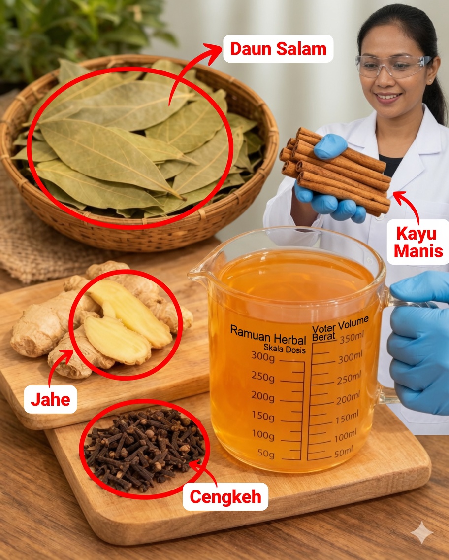 Temukan Kekuatan Menenangkan dari Teh Jahe, Daun Salam, Kayu Manis, dan Cengkeh