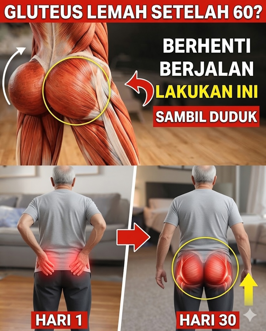 Lebih dari 60? 5 Latihan Esensial untuk Menguatkan Gluteus dengan Cepat – dan Mengapa Hanya Berjalan Kaki Mungkin Tidak Cukup
