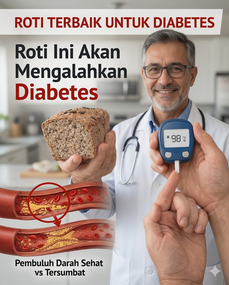5 Jenis Roti Terbaik untuk Penderita Diabetes yang Membantu Mengurangi Lonjakan Gula Darah
