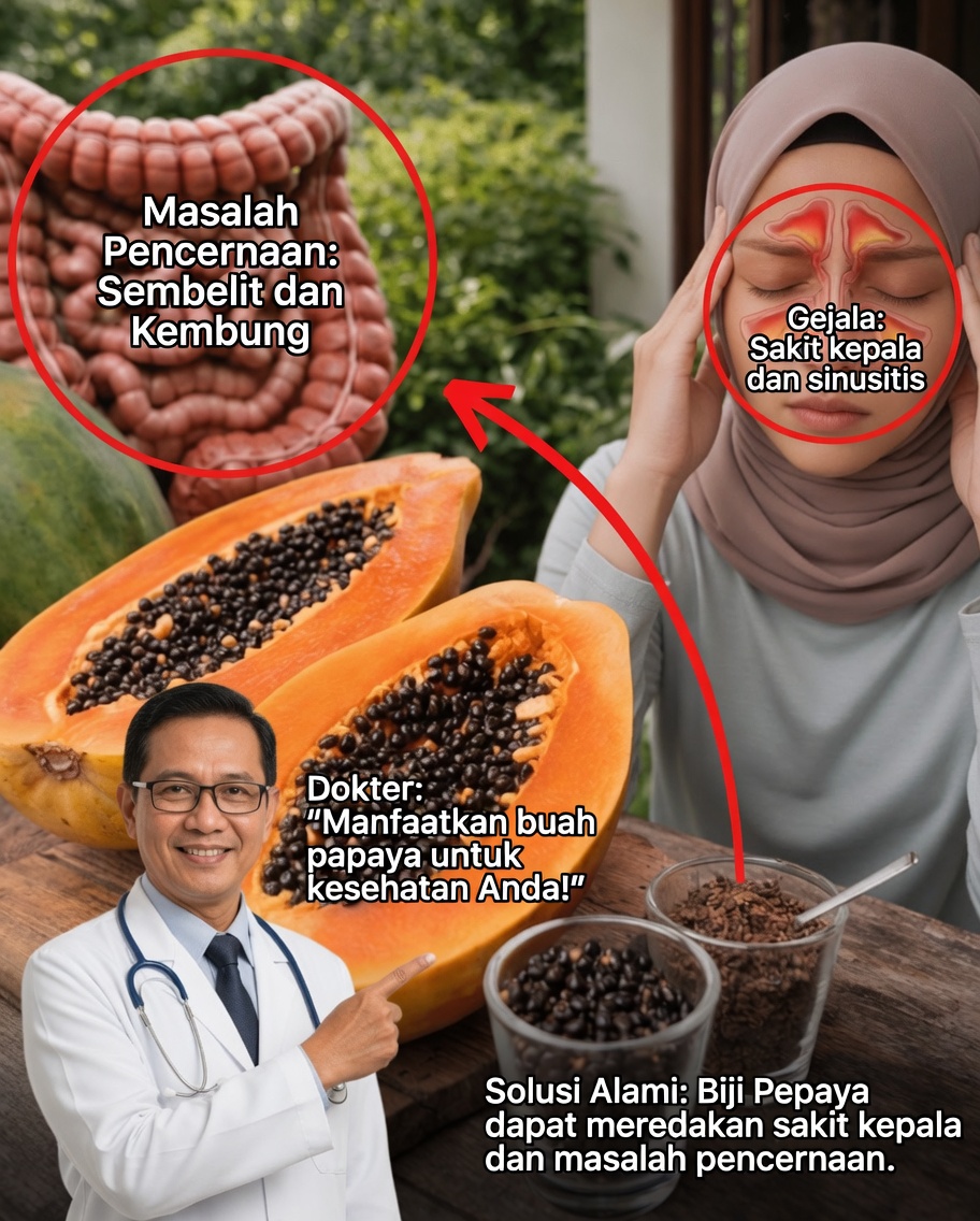 Biji Pepaya: Rahasia Sederhana dari Dapur yang Dapat Mendukung Pencernaan Anda dan Menghemat Suplemen