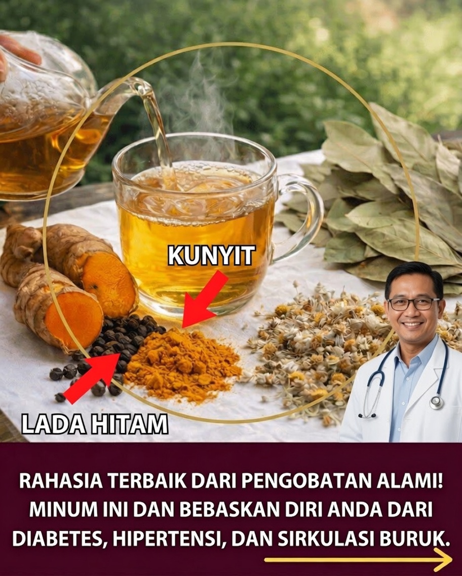 Menemukan Minuman Herbal yang Menenangkan: Bagaimana Kunyit, Daun Salam, dan Lada Hitam Dapat Mendukung Kesejahteraan Sehari-hari