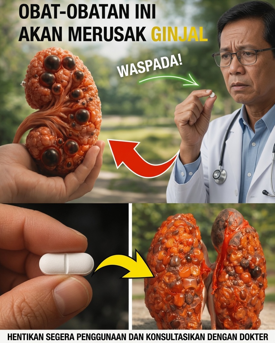 Apakah Anda Mengonsumsi 10 Obat Umum Ini yang Dapat Mempengaruhi Ginjal Anda Seiring Waktu?