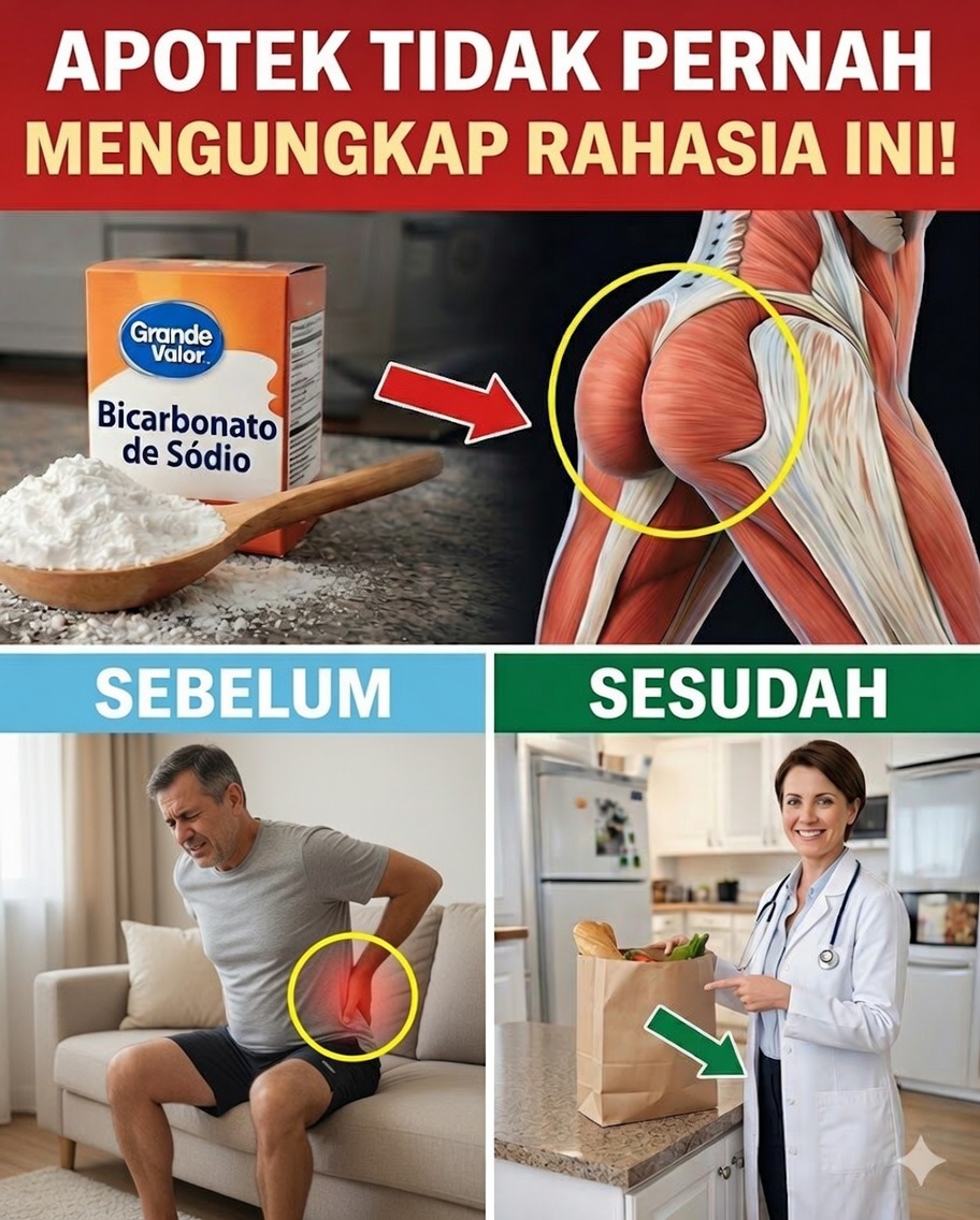 Mais de 60 tahun? Gunakan Bikarbonat Soda dengan Cara Ini dan Lihat 13 Masalah Kesehatan Berkurang!