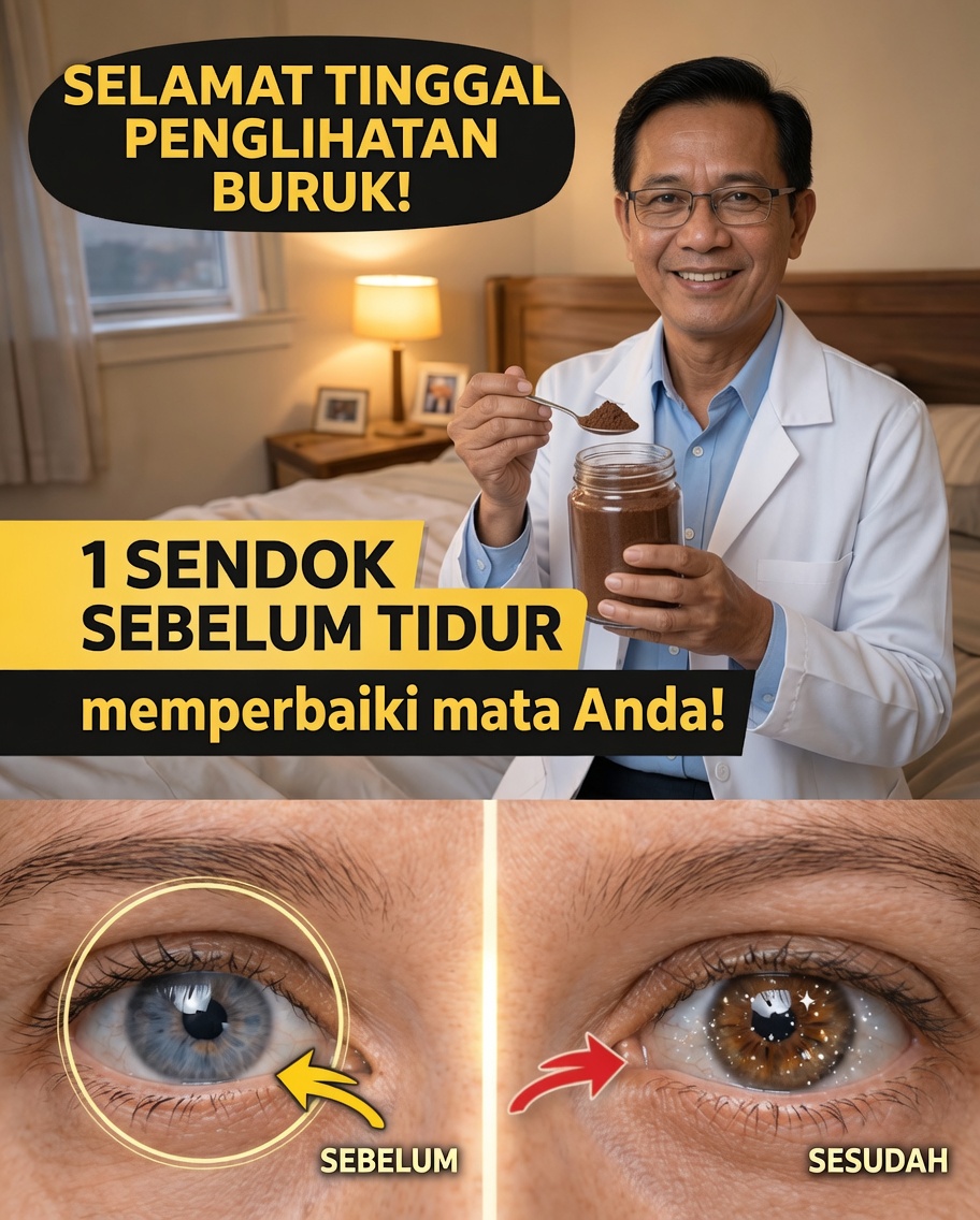 Lebih dari 60? Makan Ini Sebelum Tidur dan Bangun dengan Penglihatan Seperti Usia 40 Tahun