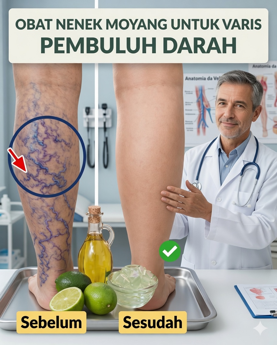 Rahasia Nenek untuk Varises: Aloe Vera, Cuka Apel, dan Lemon Terungkap