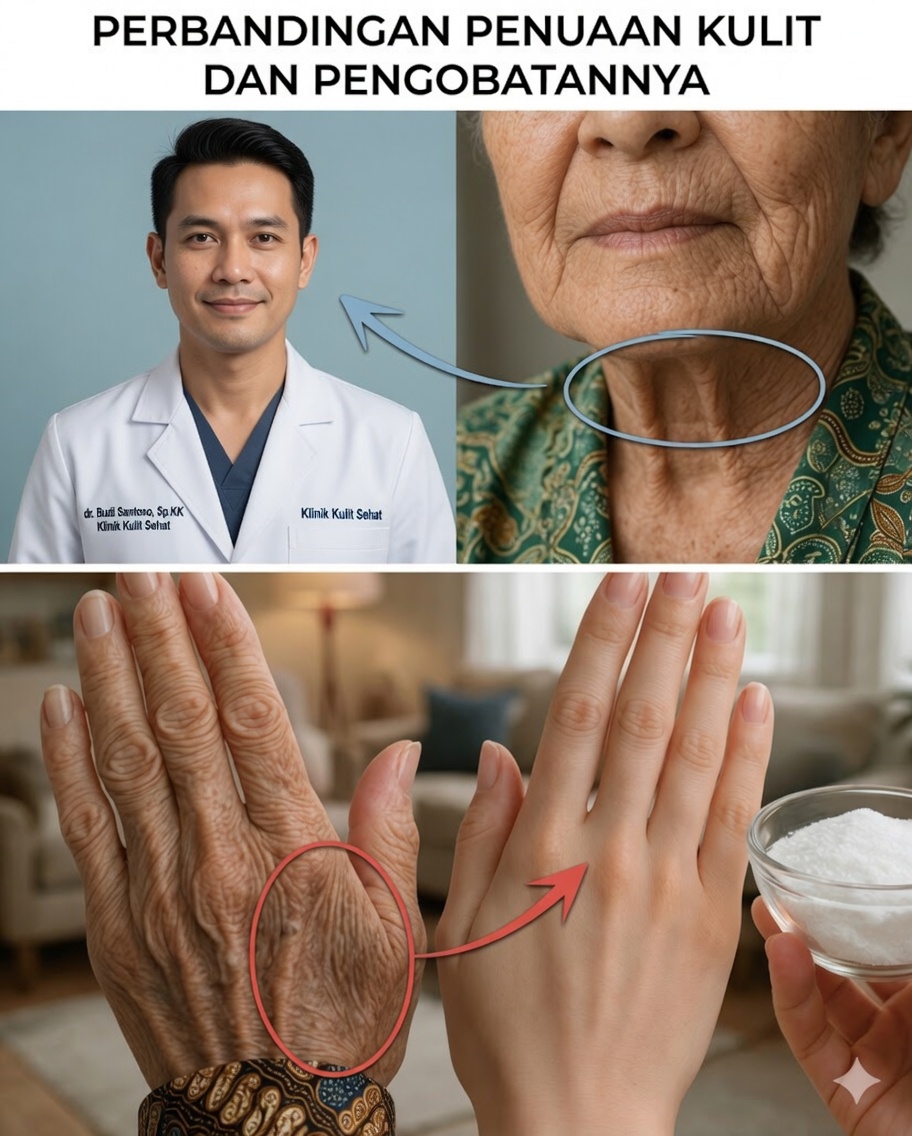 Bikarbonat Soda untuk Kerutan: Masker Rumahan Populer untuk Kulit Lebih Halus Setelah Usia 60