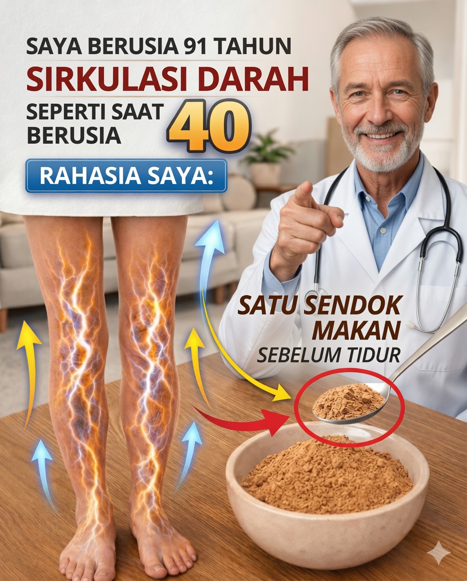 Lansia: Konsumsi INI Sebelum Tidur untuk Meningkatkan Sirkulasi di Kaki Selama Malam Hari – Bangun dengan Kaki Lebih Hangat!